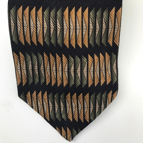 Kennth Cole Reaction black printed tie - Picture 2 of 5